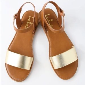 Lulus Vegan Leather Sandals